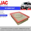 S11090010A7 Filtro de aire Jac Sunray
