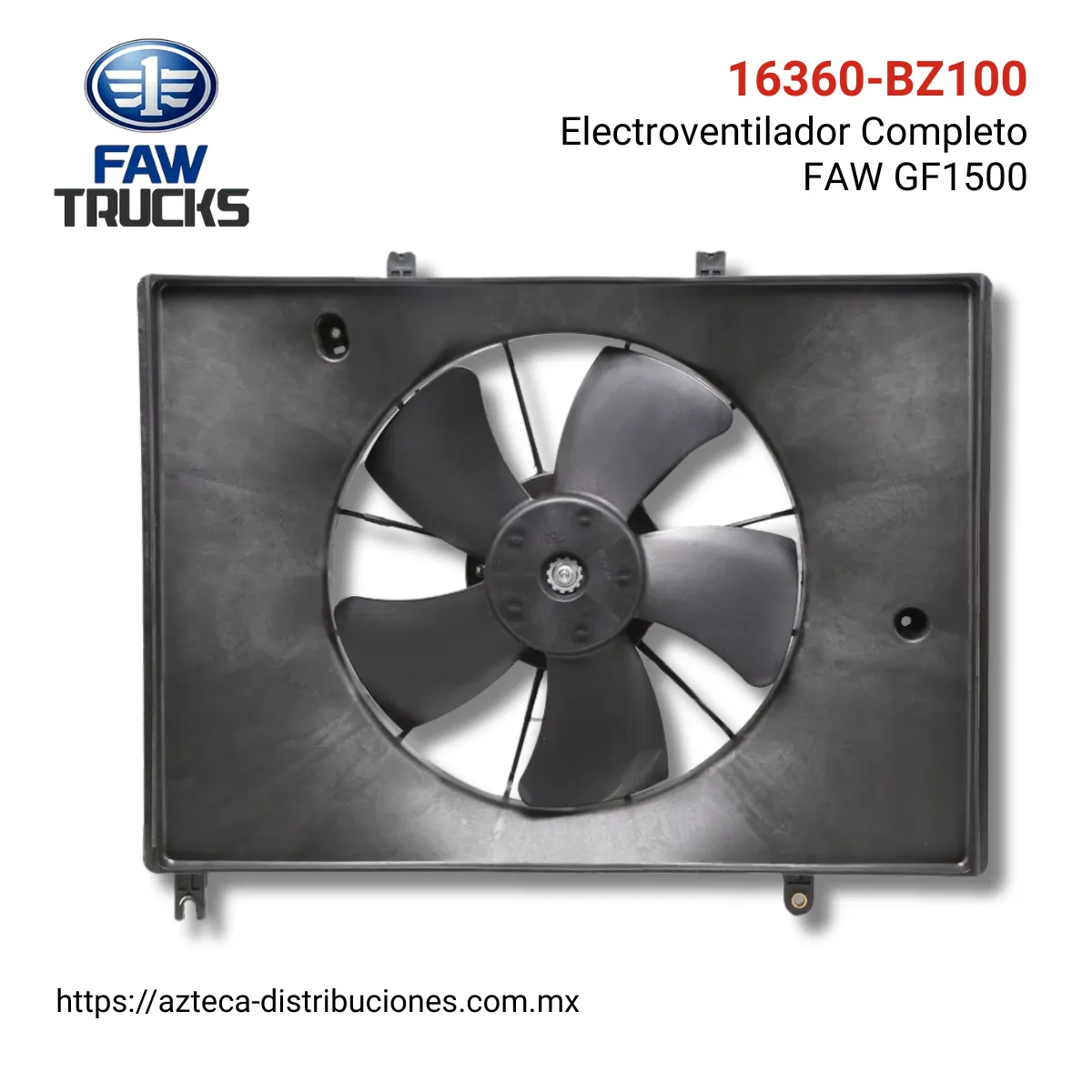 Electroventilador Completo FAW GF1500