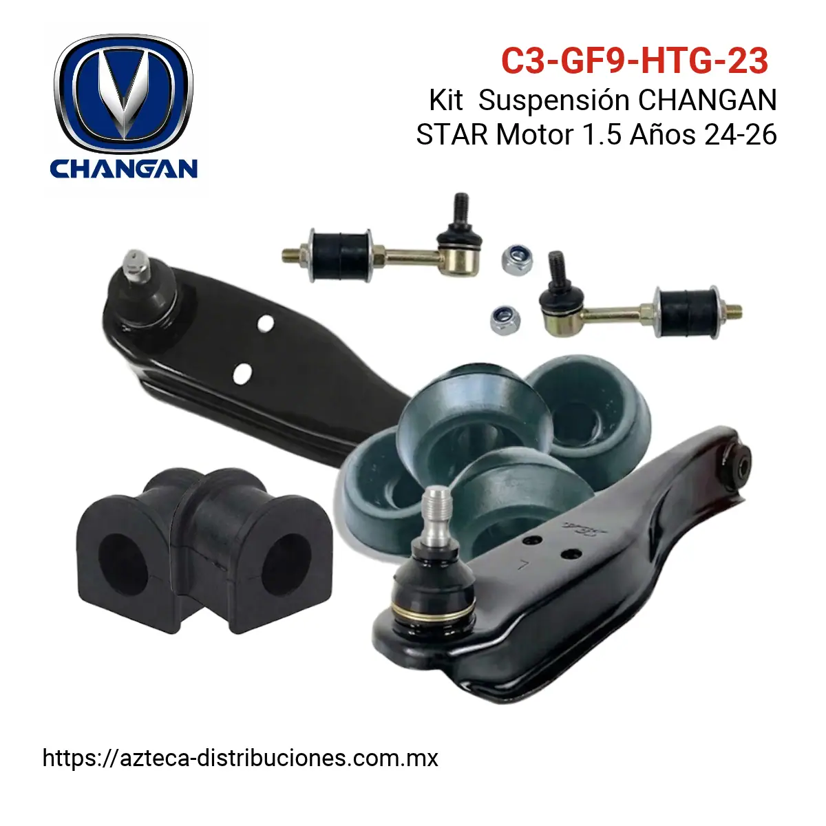 Kit Suspensión CHANGAN STAR Motor 1.2 Años 20-23