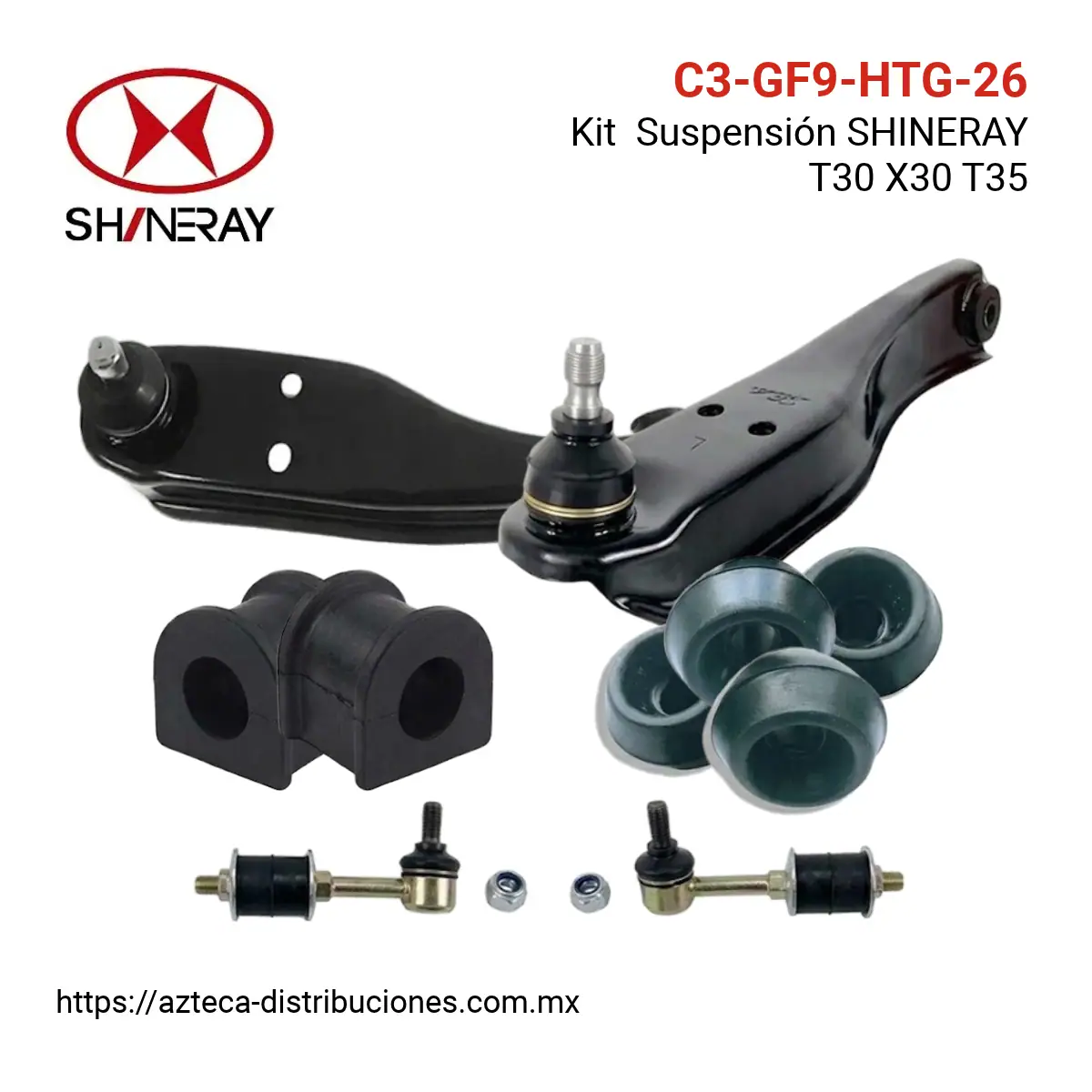 Kit  Suspensión SHINERAY T30 X30 T35